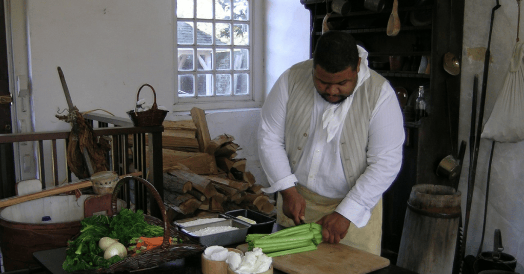 chef and culinary historian michael twitty of the book the cooking gene