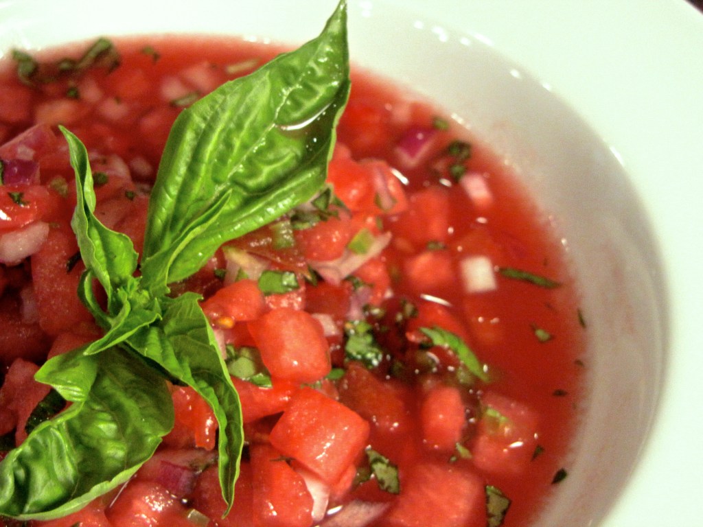 recipe for watermelon gazpacho