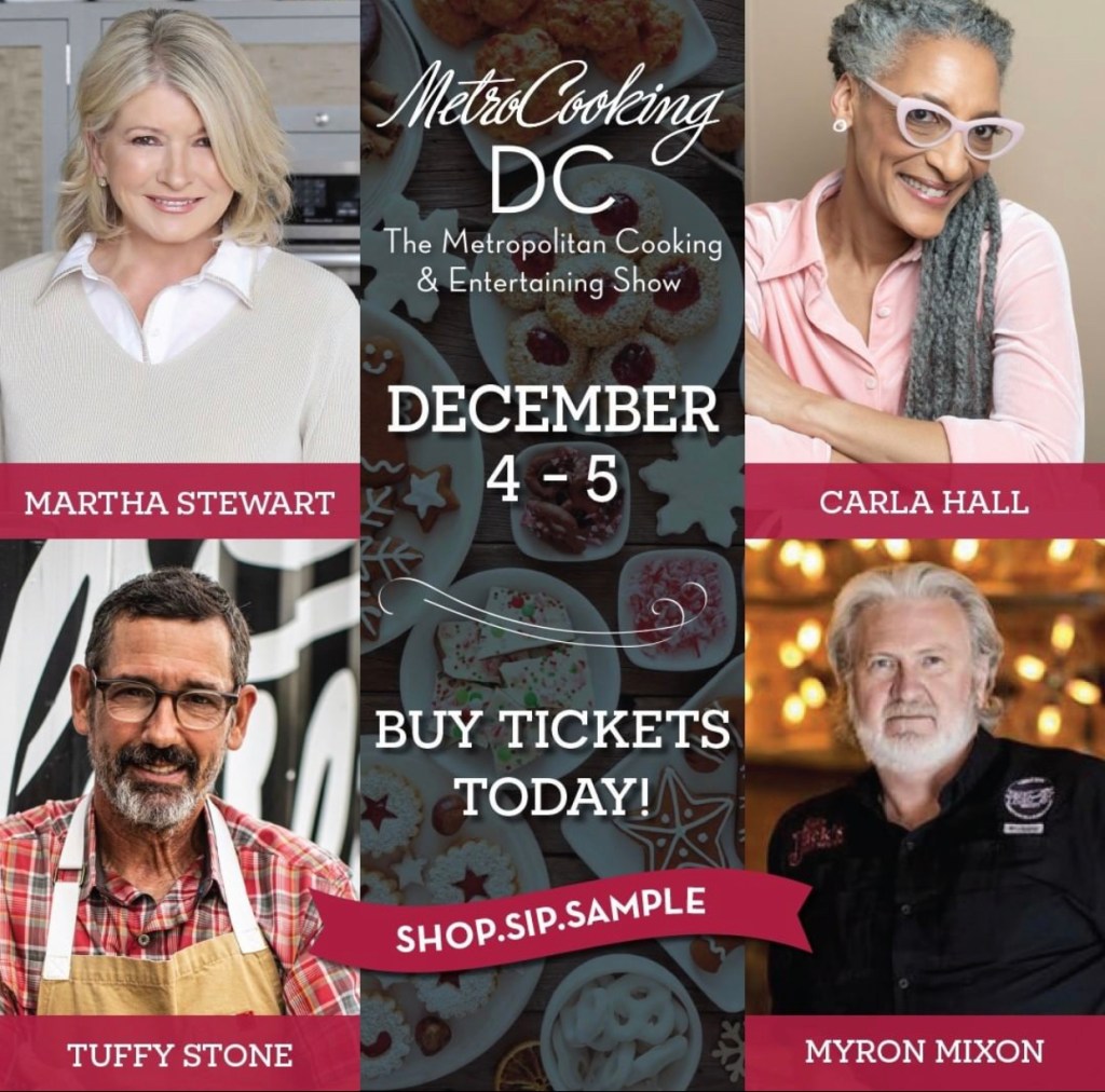 metrocooking dc with martha stewart