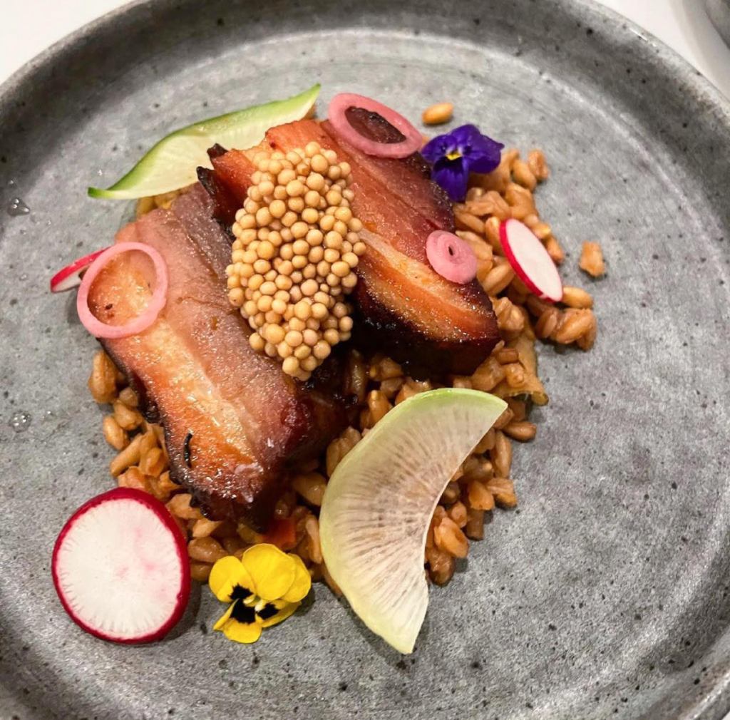 crispy pork belly by nj personal chef