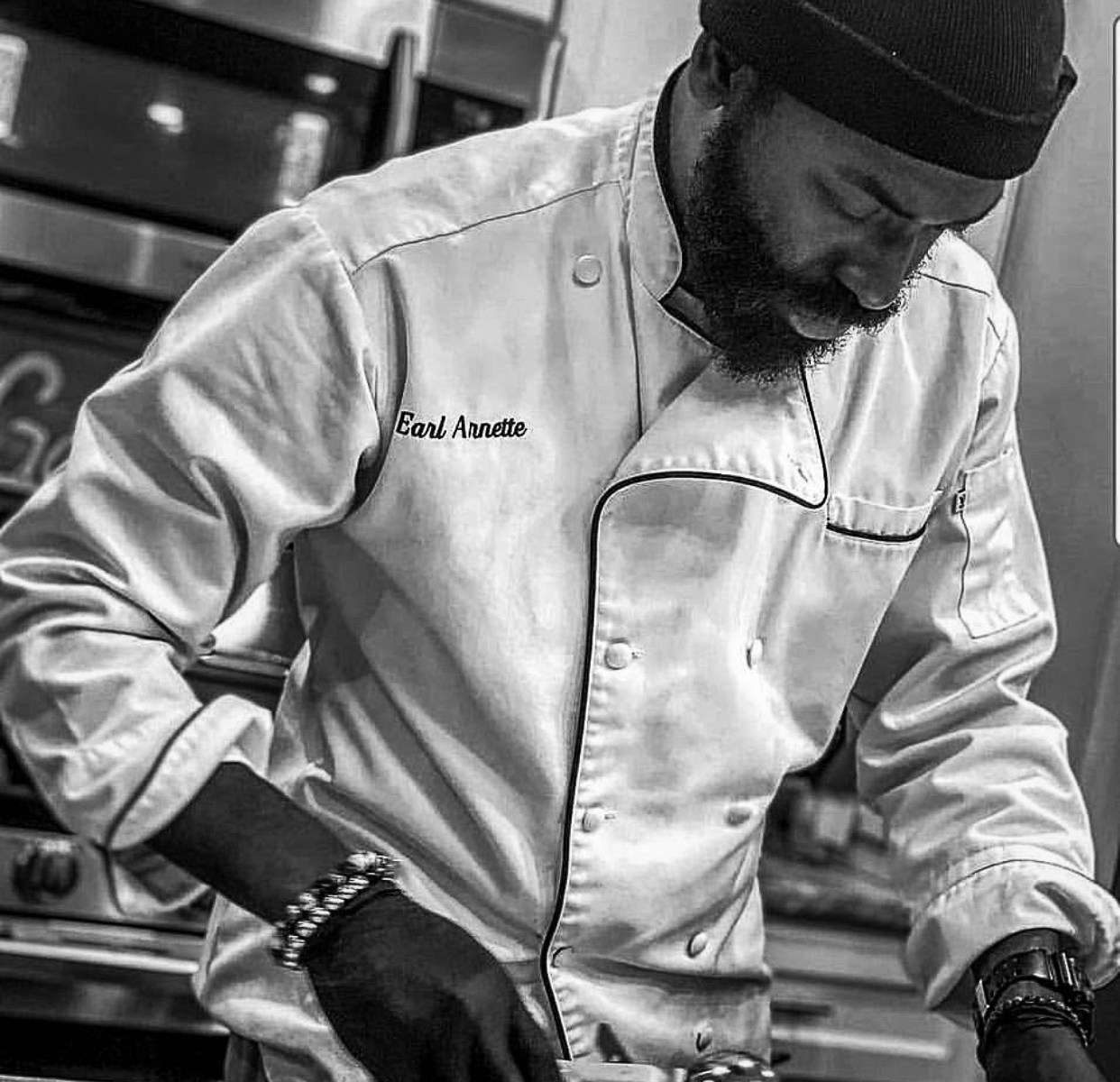 chef earl arnette III of steez catering in baltimore