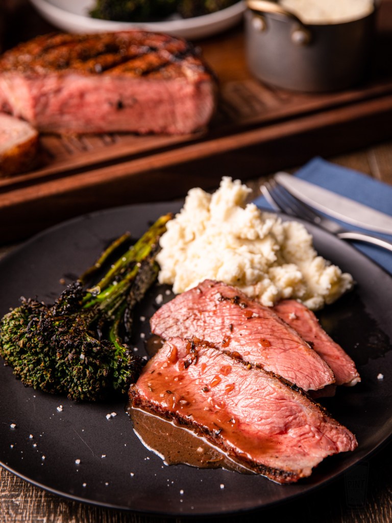 grilled tomahawk steak