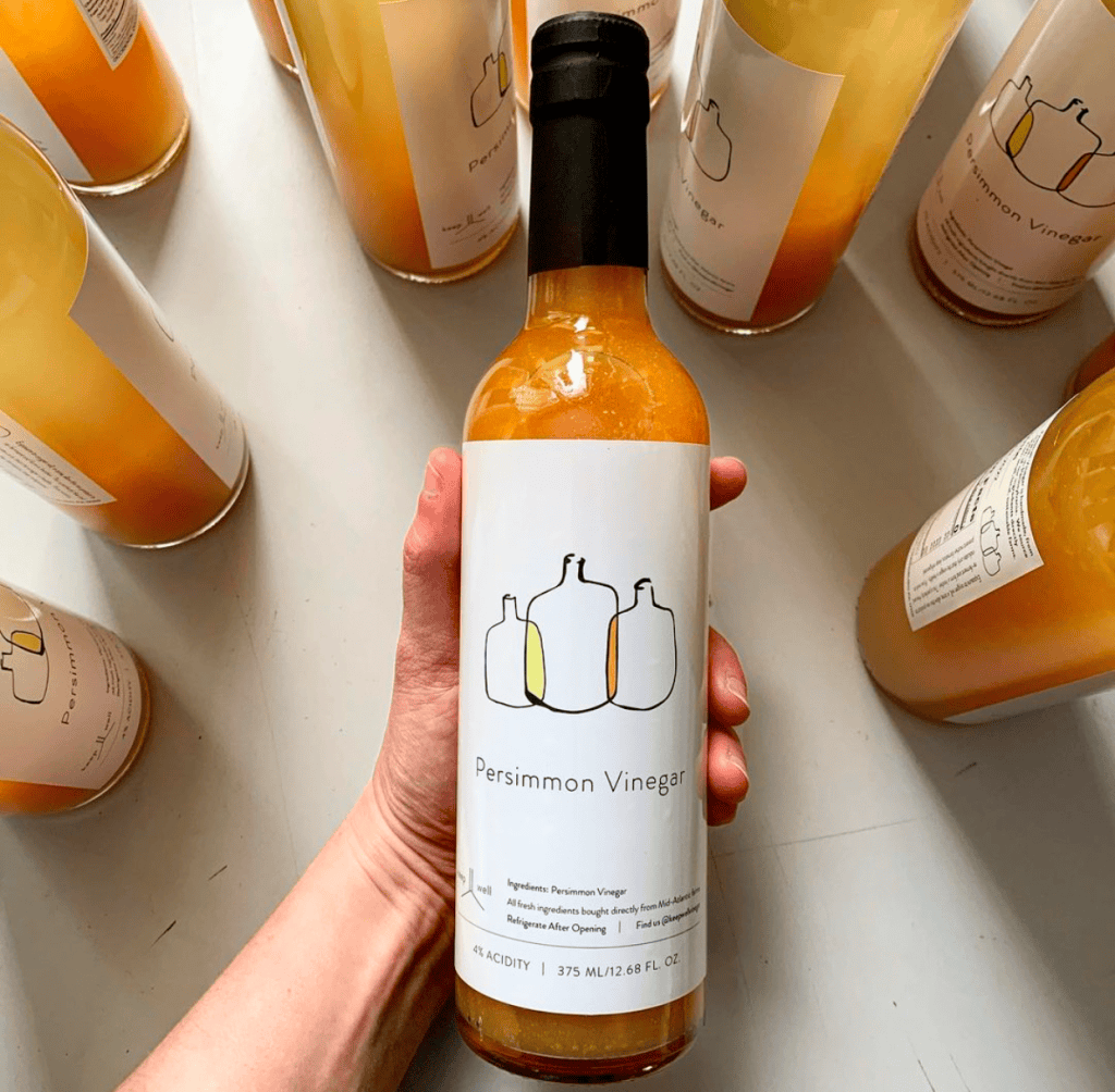persimmon vinegar from keepwell vinegar